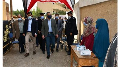 محافظ الفيوم يزور لجان ابشواي ويوسف الصديق في الفترة المسائية
