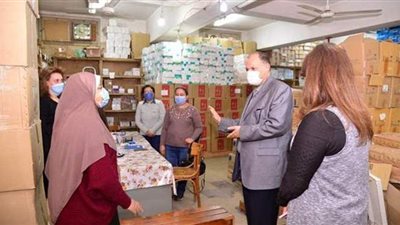 محافظ أسيوط يتفقد مستشفي الصدر ومخزن الأدوية الرئيسي لمتابعة سير العمل