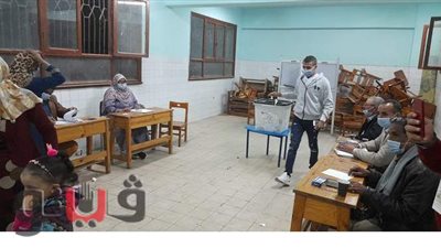 إقبال كبير من شباب بني سويف على المشاركة فى إعادة انتخابات النواب
