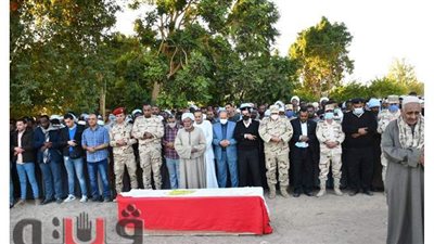 تشييع جثمان ابن أسوان شهيد الواجب الوطنى فى السلوم