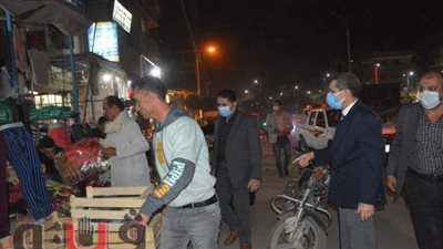 جولة ليلية لمحافظ الغربية لمتابعة تنفيذ الإجراءات الاحترازية بطنطا والسنطة وزفتى| صور