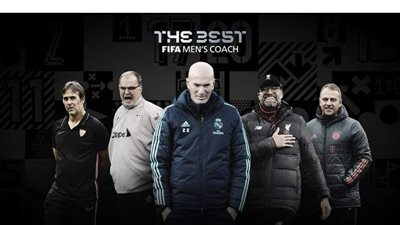 جوارديولا خارج القائمة.. 5 مدربين يتنافسون على جائزة الأفضل في 2020