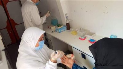 الكشف على 1769 مواطنا  بقافلة طبية  بمركز الرحمانية بالبحيرة