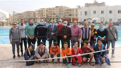 حسام المندوه ينهي أزمة بطولة السباحة لطلاب الجيزة ويتحمل التكاليف