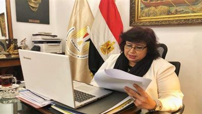 إيناس عبد الدايم تتحدث عن  إسهامات مصر الثقافية أمام منظمة الإيسيسكو