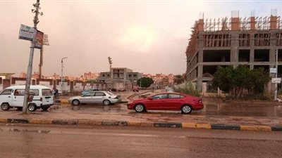 ظهور تجمعات للمياه بشوارع القليوبية | صور