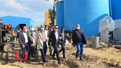 نائب محافظ الإسماعيلية يتفقد مشروعات مياه الشرب بالقصاصين | صور