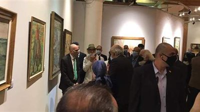 وزيرة الثقافة تفتتح متحف الفن الحديث بعد تطويره بالأوبرا | صور