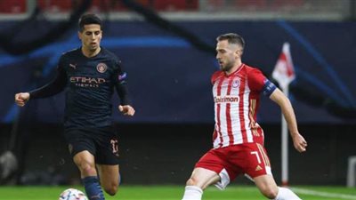 مانشستر سيتي يفوز على أولمبياكوس 0/1 ويتأهل لدور الـ16 بدوري الأبطال
