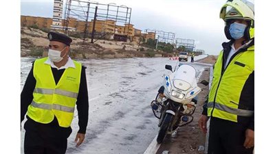 استمرار رفع حالة الطوارئ بالمرور لمواجهة الطقس السيئ.. ومراقبة الطرق بالكاميرات