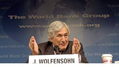 وفاة الرئيس السابق للبنك الدولي جيمس وولفنسون