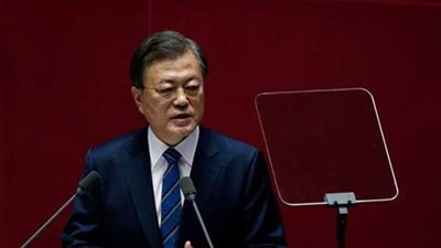 رئيس كورويا الجنوبية يتعهد بالعمل مع الصين لإنهاء الحرب