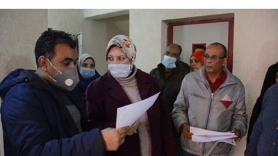 تسليم وحدات سكنية لأسر متضررى العقار المائل بمنطقة كرموز بالإسكندرية