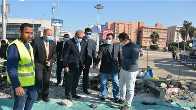 محافظ القليوبية يتفقد أعمال تطوير كوبري كفر الجزار