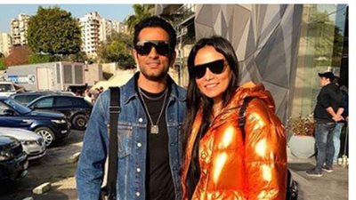 سارة الطباخ تحتفل بعيد ميلاد عمرو سعد