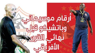 أرقام باتشيكو وموسيماني قبل نهائي القرن الأفريقي..إنفوجراف