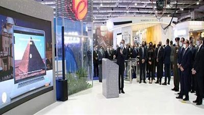 افتتاح معرض النقل الذكي للشرق الأوسط وأفريقيا يتصدر جولات السيسي | فيديو