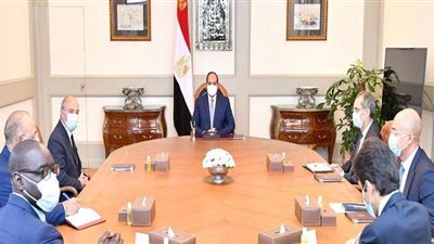 السيسي يبحث التعاون مع 