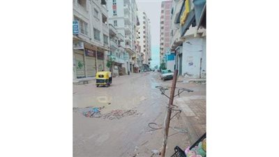 غيوم كثيفة تغطى سماء الإسكندرية