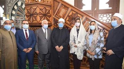 وزيرا الأوقاف والهجرة ومحافظ دمياط يفتتحون مساجد الصفا والرحمة والنخيل برأس البر | صور