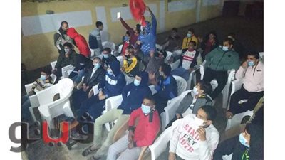 مراكز شباب الدقهلية كاملة العدد بالجماهير لمشاهدة مباراة  القرن | صور