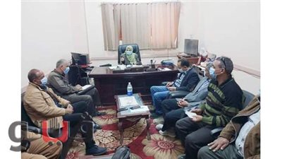 نواب ملوي بالمنيا يبحثون تطبيق الإجراءات الاحترازية