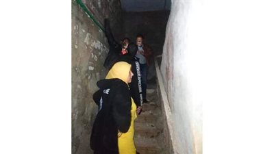 انهيار سلم عقار بالإسكندرية دون إصابات