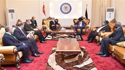 تفاصيل كلمة السيسي خلال مؤتمر  صحفي مع رئيس جنوب السودان
