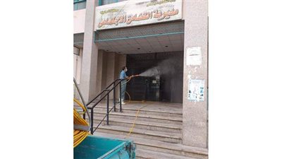 استمرار حملات تعقيم المنشآت الحكومية في الإسماعيلية | صور