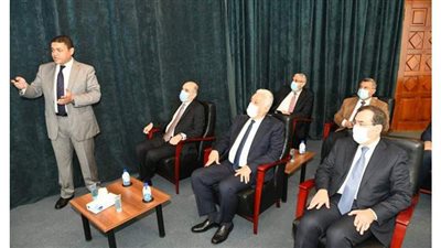 وزير البترول يفتتح المركز  القومى للتحكم فى الشبكة القومية للغازات الطبيعية