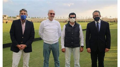 وزيرا الرياضة والسياحة يشهدان مباراة استعراضية في رياضة البولو