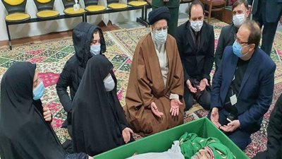 أول ظهور لجثمان العالم النووي الإيراني 