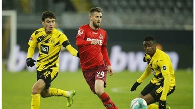 دورتموند يخسر من كولن 1/2 في الدوري الألماني