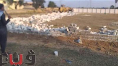 إزالة حالة تعد على نصف فدان زراعي  بأبو حماد بالشرقية