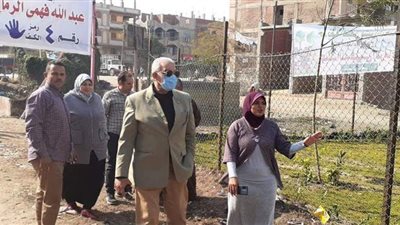 بالمشاركة المجتمعية  .. إنشاء موقف جديد وحديقة بشبرا النخلةفي بلبيس