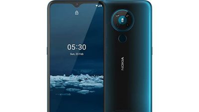 طرح هاتف نوكيا 5.4 بشاشة مثقبة  نهاية 2020