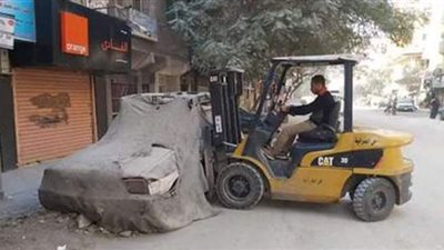 الجيزة تبدأ إزالة السيارات المتهالكة بـ3 أحياء لإعادة المظهر الحضاري
