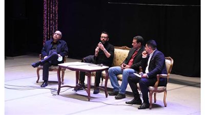 نجوم فيلم صندوق الدنيا فى نادي سينما أوبرا الإسكندرية