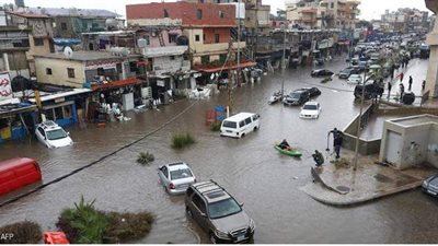 الحكومة اللبنانية عن  فيدوهات غرق بيروت: مفبركة