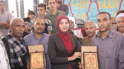 صفاء عسران.. درع التسامح ضد قضايا الثأر  في الصعيد