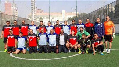 فريق كرة القدم لوزارة التموين يصعد للدور النهائى لبطولة الوزارات