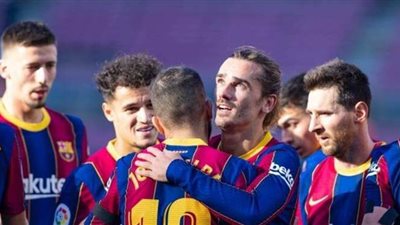 برشلونة يهزم أوساسونا برباعية نظيفة في الليجا