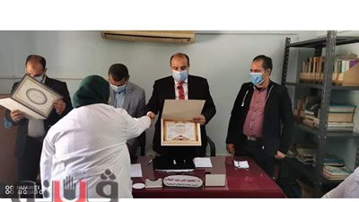 صحة المنيا تكرم الفرق الطبية  بمبادرات 100 مليون صحة