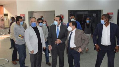 نائب محافظ الأقصر يتفقد مستشفي حميات الحبيل /صور