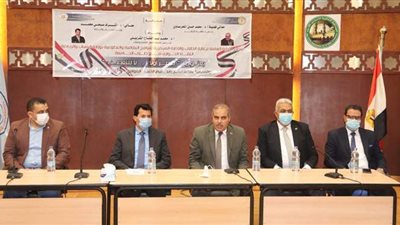 وزير الشباب يعقد لقاء مفتوحا مع طلاب جامعة الأزهر | صور