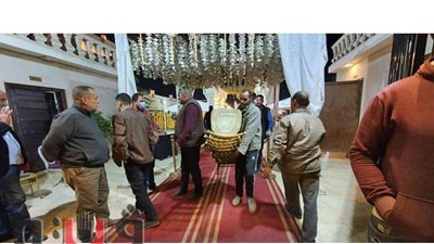 غلق وتشميع قاعات أفراح لعدم الالتزام بالإجراءات الاحترازية بأبو النمرس | صور