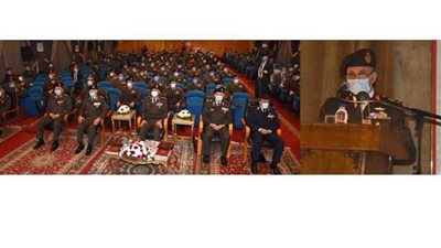 وزير الدفاع  يشهد مناقشة البحث الرئيسى لهيئة عمليات القوات المسلحة