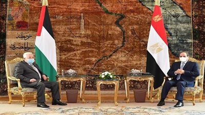 تفاصيل القمة المصرية- الفلسطينية بالاتحادية | فيديو