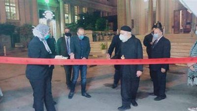 افتتاح معرض الكتاب بالكنيسة المرقسية في الإسكندرية