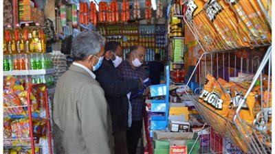 الوادي الجديد تنفذ  حملة رقابية على الأسواق بمركز باريس